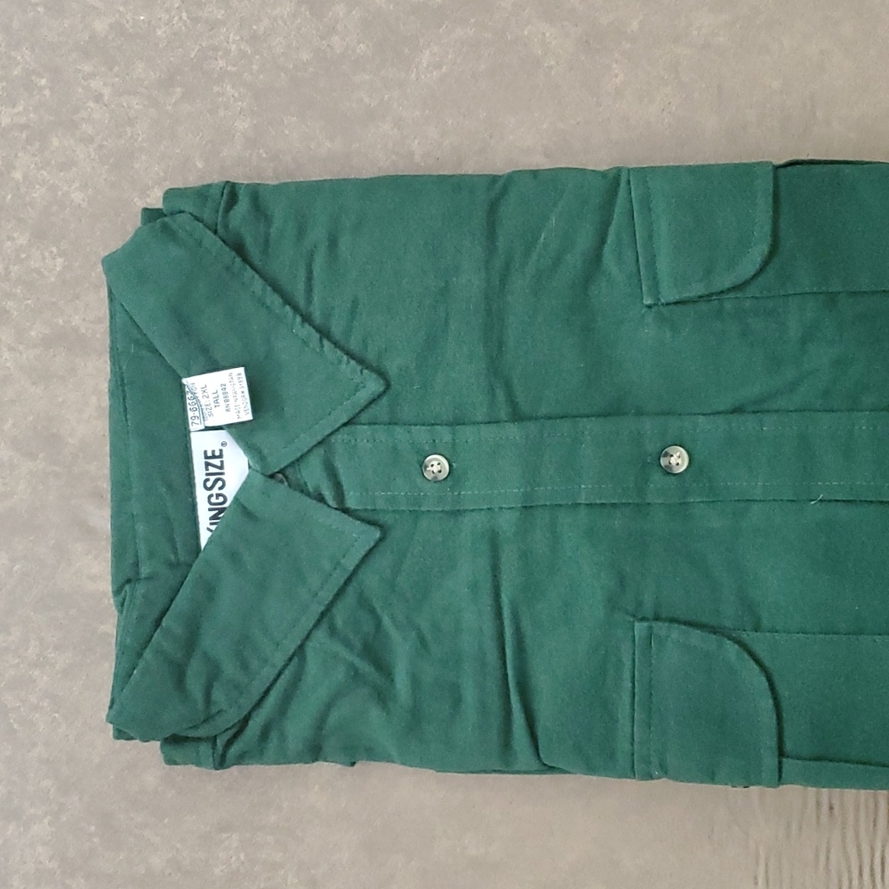 Long sleeve button shirt [brushed flannel]